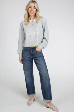 Co'couture 47009 Sweater Licht grijs