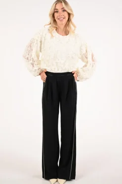 Co'couture 45009 TessyCC Blouse lange mouw Off white