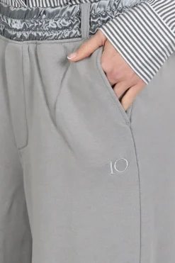 10 Days 20-019-6201 Broek Grey denim