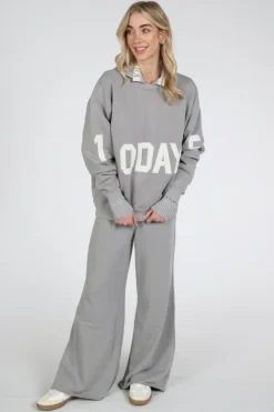 10 Days 20-816-6201 Sweater Grijs