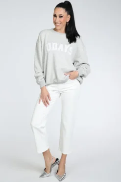 10 Days 25-806-9900 Sweater Licht grijs