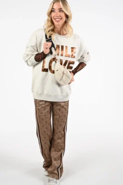 10 Days 20-811-6201 Sweater Licht grijs