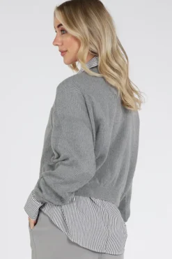 10 Days 20-615-6201 Trui Grey denim
