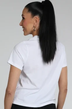 10 Days 20-747-6202 T-shirt korte mouw Off white