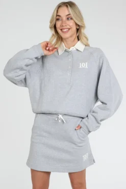 Deblon caro sweater Sweater Grijs