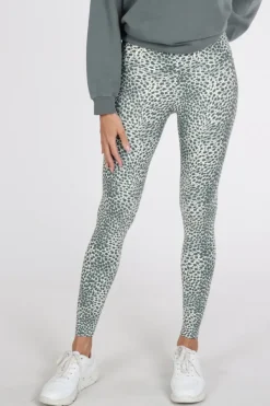 Deblon classic legging Legging Vergrijsd groen