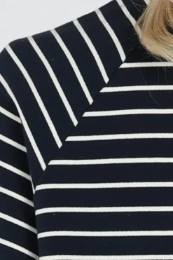 Deblon dana striped Sweater Marine