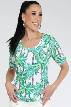 Efixelle 343600 T-shirt korte mouw Groen
