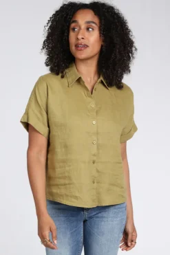 Emotions 126124 Blouse korte mouw Groen
