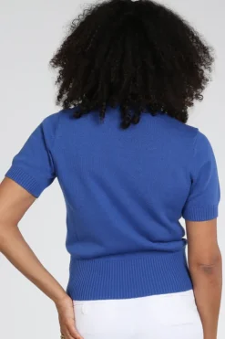 Emotions 126084 Pull korte mouw Blauw