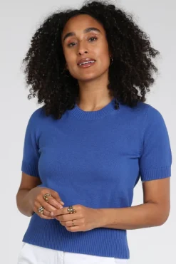 Emotions 126084 Pull korte mouw Blauw