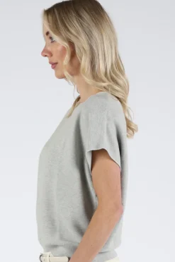 Emotions 126018 Pull korte mouw Grijs