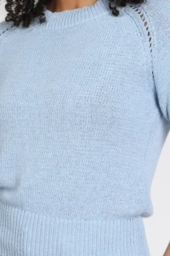 Emotions 126078 Pull korte mouw Licht blauw
