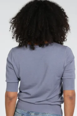 Emotions 126001 Pull korte mouw Lila