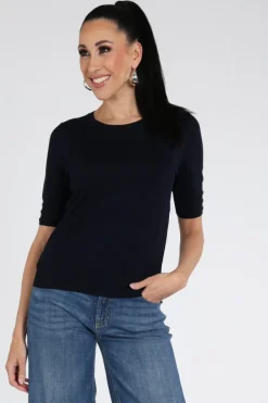 Emotions 126001 Pull korte mouw Marine