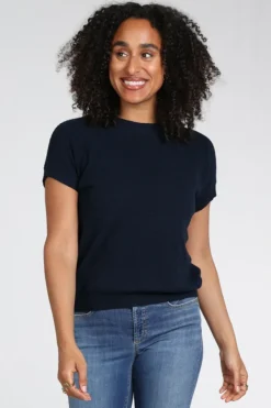 Emotions 126108 Pull korte mouw Marine