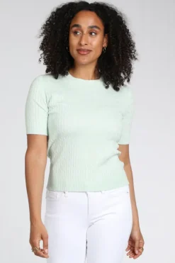 Emotions 126005 Pull korte mouw Mint