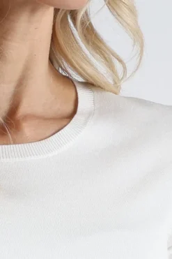 Emotions 126001 Pull korte mouw Off white