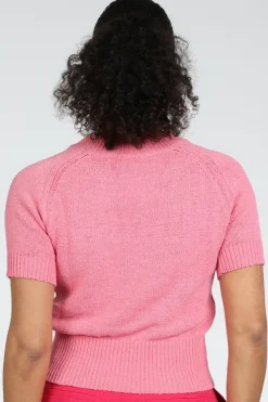 Emotions 126078 Pull korte mouw Roze