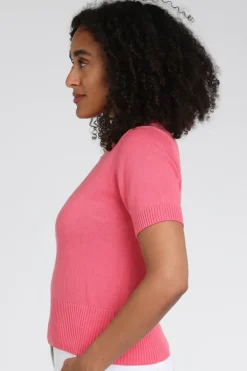 Emotions 126084 Pull korte mouw Roze