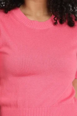 Emotions 126084 Pull korte mouw Roze