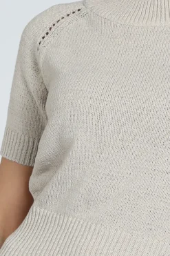 Emotions 126078 Pull korte mouw Zand