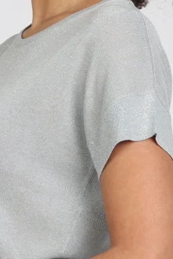 Emotions 126070 Pull korte mouw Zilver