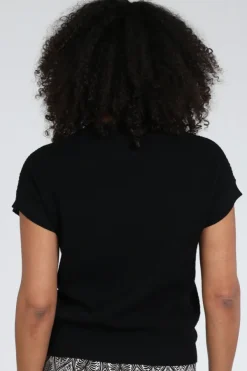 Emotions 126108 Pull korte mouw Zwart