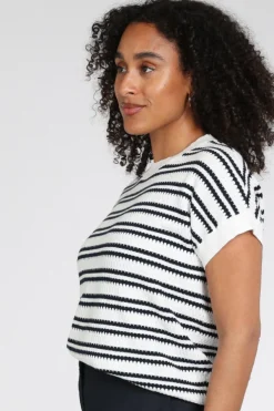 Emotions 126108S Pull korte mouw Marine