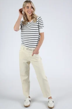 Emotions 126001s Pull korte mouw Off white