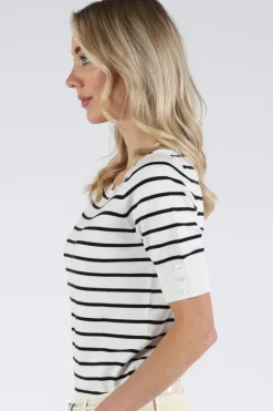 Emotions 126001s Pull korte mouw Off white