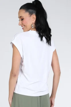 FABER 95713 T-shirt korte mouw Wit