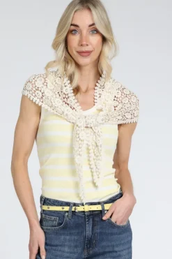 Fabienne Chapot ACCBLT17SS265024 Ceintuur Geel
