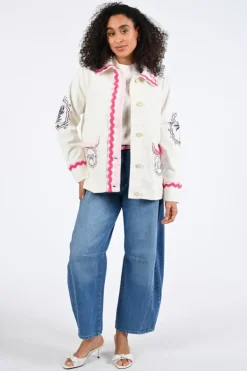 Fabienne Chapot CLTJKT15SS261009 Blazer Off white