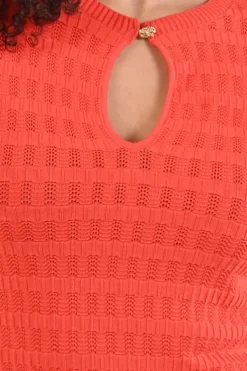 Fabienne Chapot CLTPUL12SS265522 Pull korte mouw Rood