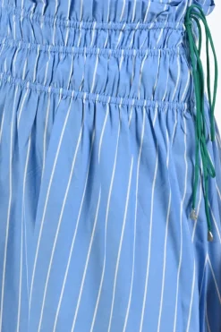 Fabienne Chapot CLTSKI19SS260240 Rok wijd lang Blauw