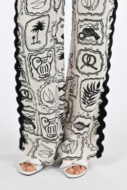 Fabienne Chapot CLTTRS22SS260234 Broek Zwart