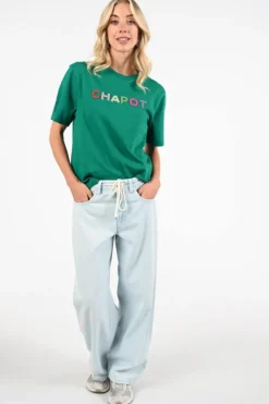 Fabienne Chapot CLTTSH23SS264324 T-shirt korte mouw Groen