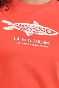 Fabienne Chapot CLTTSH17SS265522 T-shirt korte mouw Rood