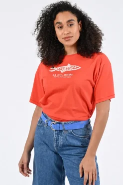 Fabienne Chapot CLTTSH17SS265522 T-shirt korte mouw Rood