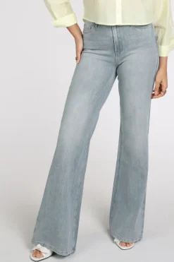 Florez ana flared Jeans Grey denim