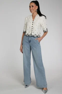 Florez Sarah jeans Jeans Light blue denim
