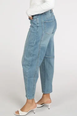 Florez simmy barrel Jeans Blue denim