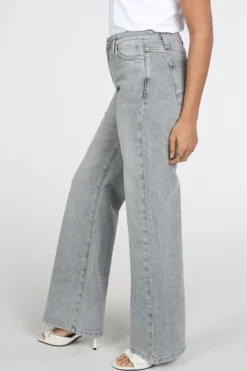 Florez sophie straight Jeans Grey denim