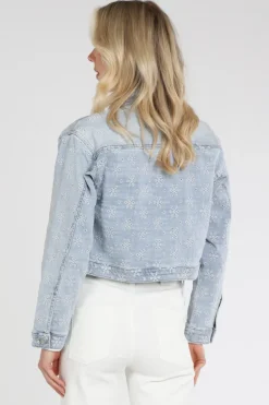 Florez Thalia jacket Blazers Light blue denim