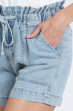 Florez Will short Short Blue denim