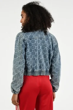 Geisha 65006-10 Bomber Blue denim