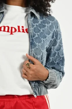 Geisha 65006-10 Bomber Blue denim