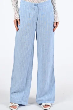 Geisha 51395-20 Broek Licht blauw