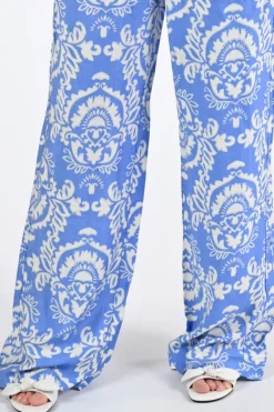 Geisha 51371-26 Broek Licht blauw
